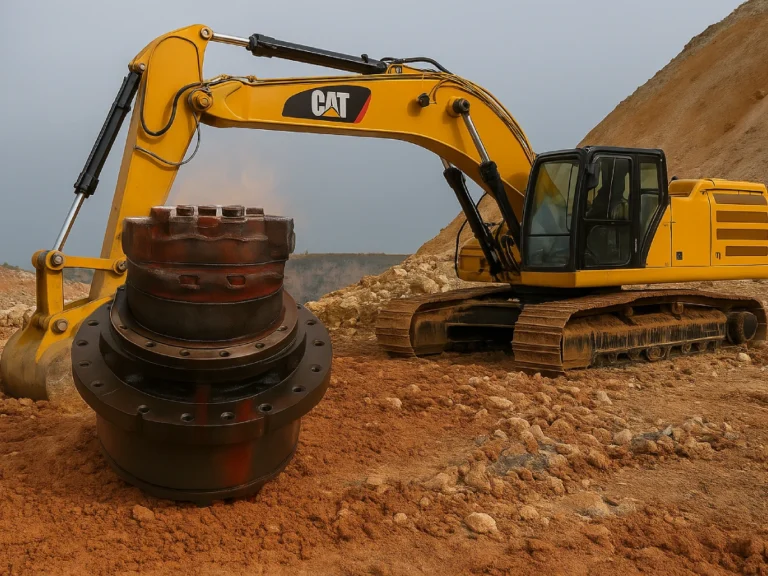 caterpillar final drive overheating