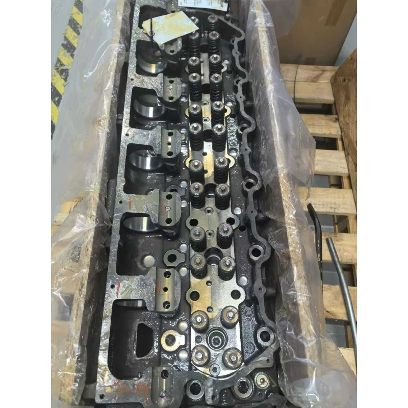 Caterpillar 263-5055 cylinder head top view with valve components