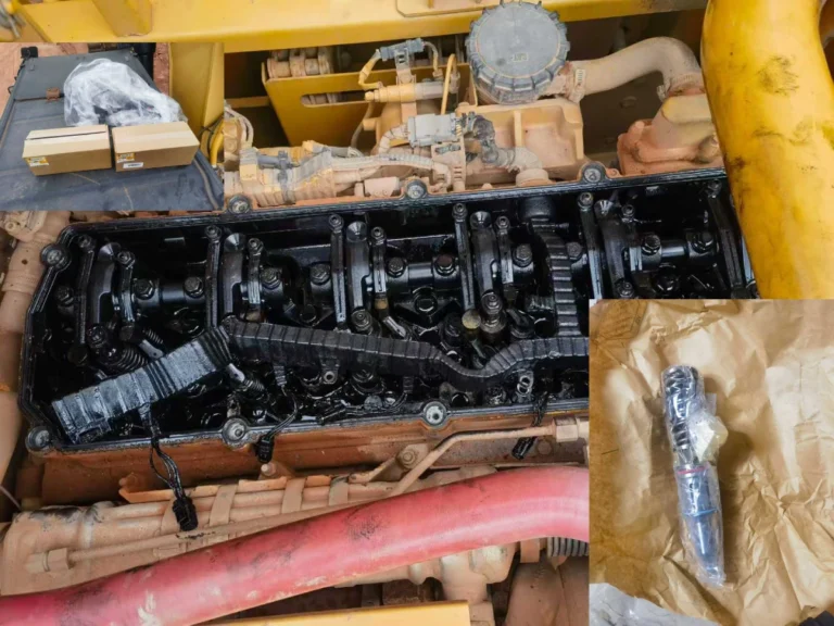 c13 engine changing injector